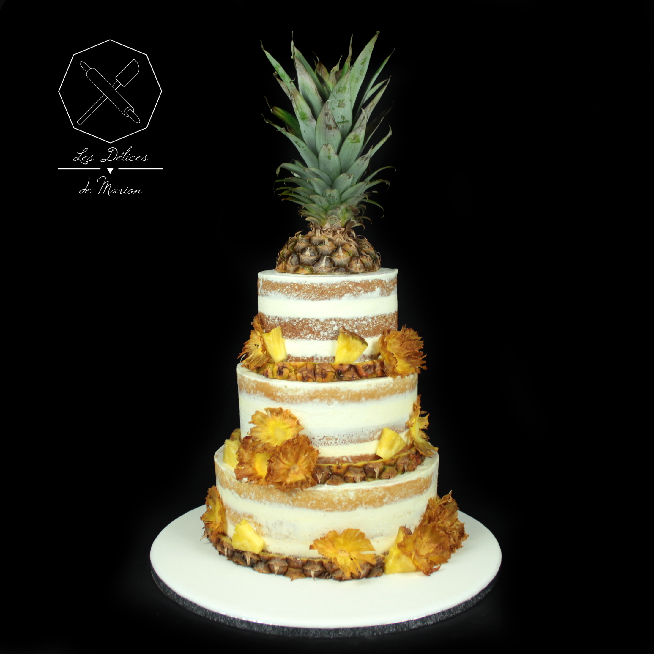 gateau_mariage_wedding_cake_ananas_pineapple_semi-naked