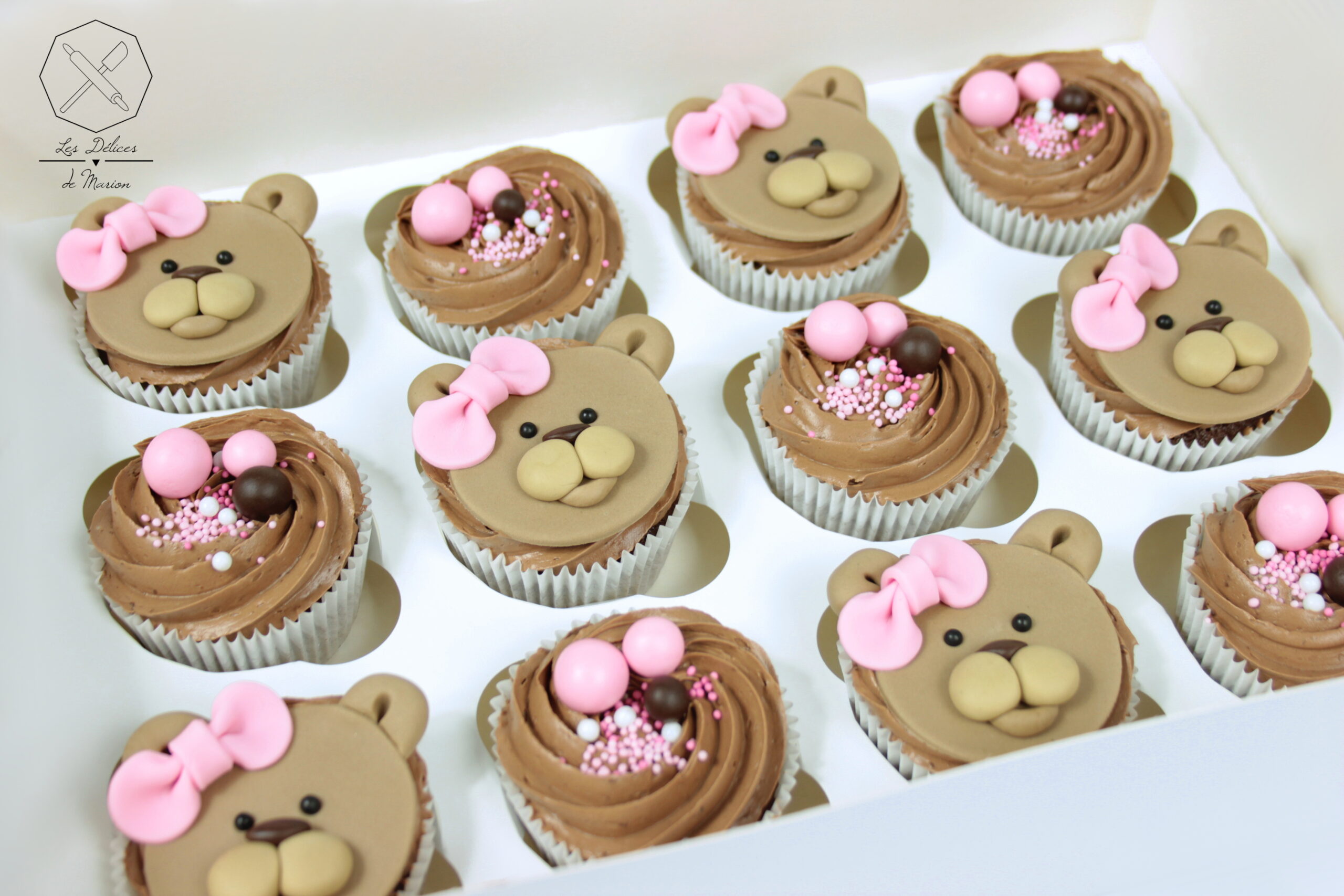 cupcakes_ourson_sphere_rose_fille_baby-shower_cake-design_delices-marion